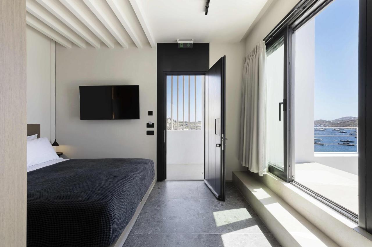 Cubic Mykonos Seafront Design Suites 오르노스 외부 사진
