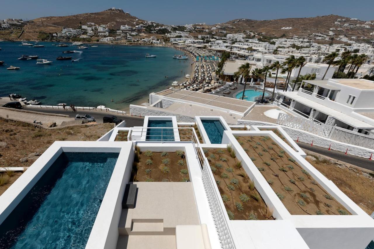 Cubic Mykonos Seafront Design Suites 오르노스 외부 사진