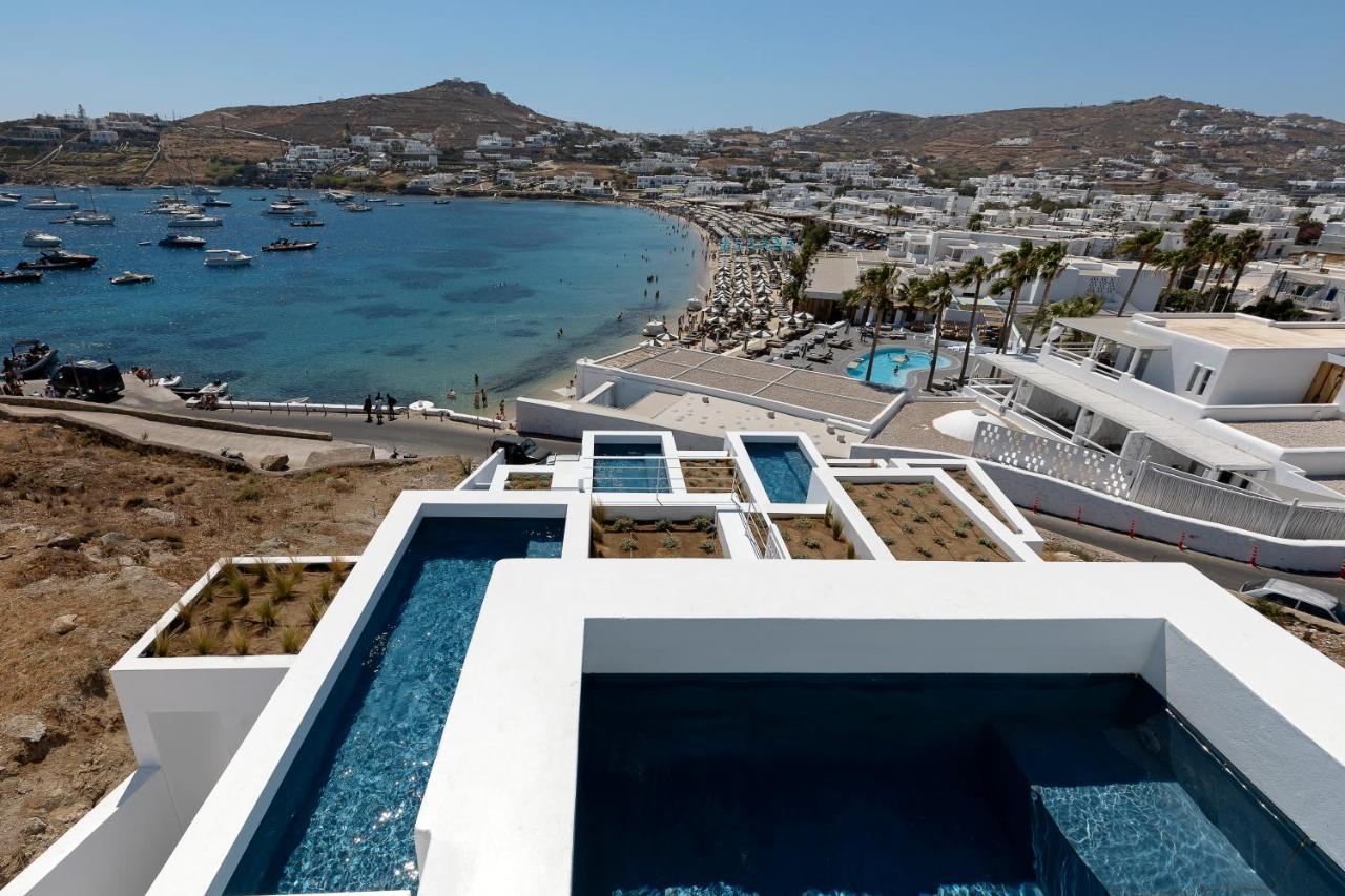 Cubic Mykonos Seafront Design Suites 오르노스 외부 사진