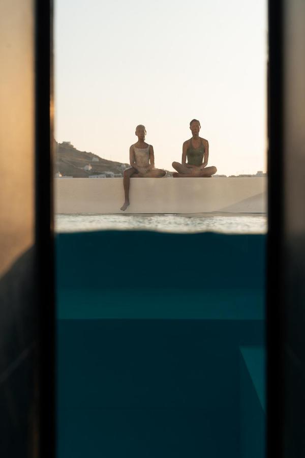 Cubic Mykonos Seafront Design Suites 오르노스 외부 사진